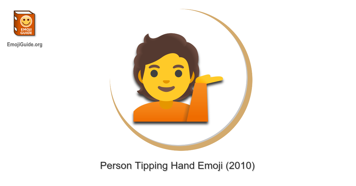 💁‍♀️ Person Tipping Hand emoji Meaning