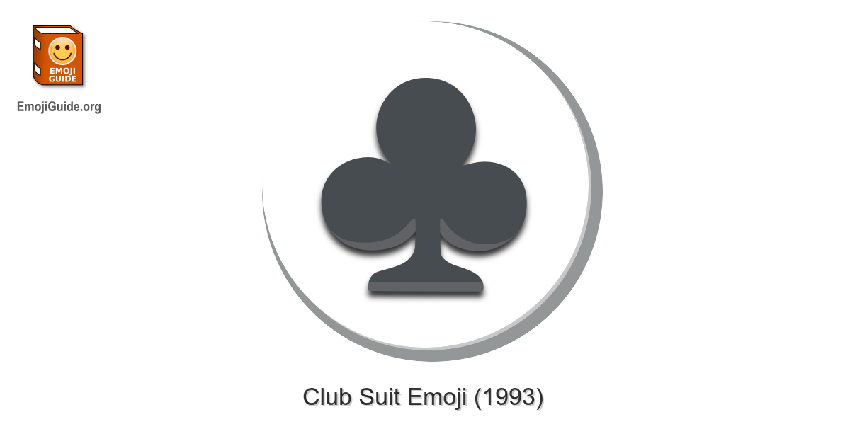 ♣️ Club Suit Emoji Meaning and Pictures 📕 EmojiGuide