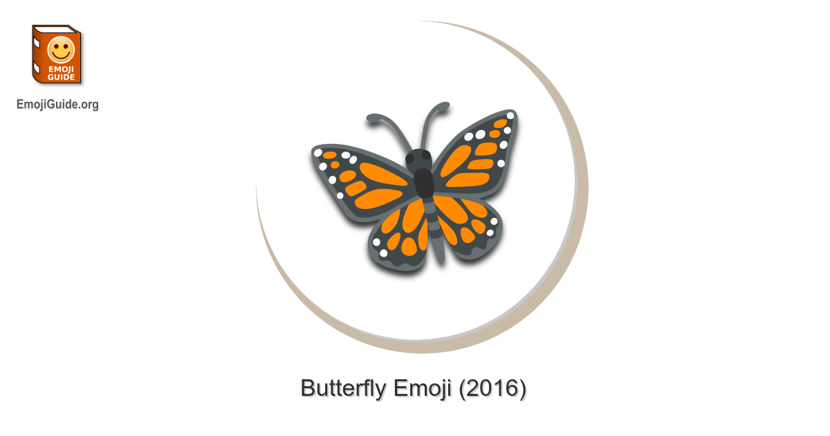 What Does A Butterfly Emoji Mean at Jason Printz blog