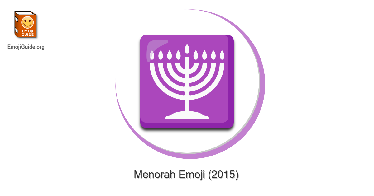 Menorah Emoji – Meaning, Pictures, Codes – EmojiGuide