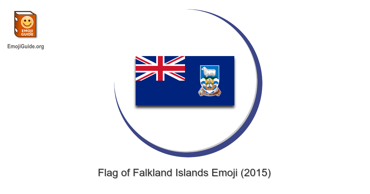 Flag Falkland Islands Emoji Meaning And Pictures   Flag Falkland Islands 