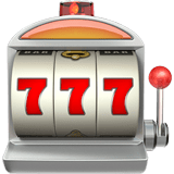 🎰 Slot Machine, Emoji by Apple