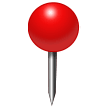 📍 Round Pushpin, Emoji by Samsung