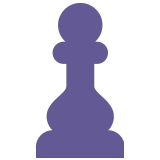 ♟️ Chess Pawn, Emoji by Microsoft