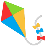 🪁 Kite, Emoji by Microsoft