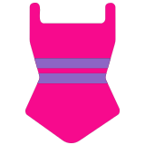🩱 One-Piece Swimsuit, Emoji by Microsoft