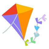 🪁 Kite, Emoji by Google