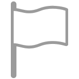🏳️ White Flag, Emoji by Microsoft