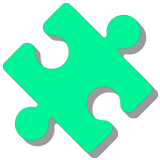 🧩 Puzzle Piece, Emoji by Microsoft