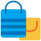 🛍️ Shopping Bags, Emoji by Microsoft