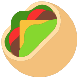 🥙 Stuffed Flatbread, Emoji by Microsoft