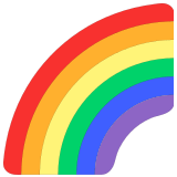 🌈 Rainbow, Emoji by Microsoft