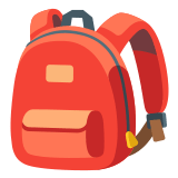 🎒 Backpack, Emoji by Google