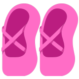 🩰 Ballet Shoes, Emoji by Microsoft