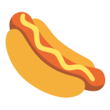 🌭 Hot Dog, Emoji by Google