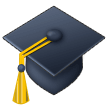 🎓 Graduation Cap, Emoji by Samsung