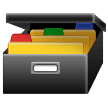 🗃️ Card File Box, Emoji by Samsung