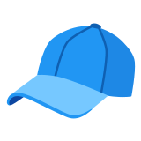 🧢 Billed Cap, Emoji by Google