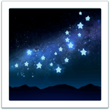 🌌 Milky Way, Emoji by Apple