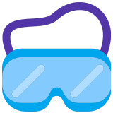 🥽 Goggles, Emoji by Microsoft