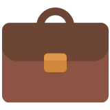 💼 Briefcase, Emoji by Microsoft