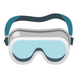 🥽 Goggles, Emoji by Google