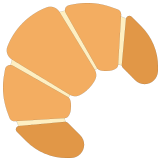 🥐 Croissant, Emoji by Microsoft