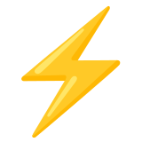 ⚡ High Voltage, Emoji by Google
