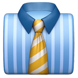 👔 Necktie, Emoji by Apple