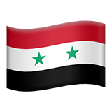 🇸🇾 Flag: Syria, Emoji by Apple