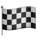 🏁 Chequered Flag, Emoji by Apple