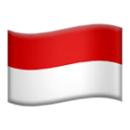 🇮🇩 Flag: Indonesia, Emoji by Microsoft