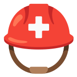 ⛑️ Rescue Worker’s Helmet, Emoji by Google