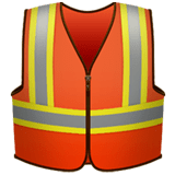 🦺 Safety Vest, Emoji by Apple