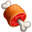 🍖 Meat on Bone, Emoji by Samsung