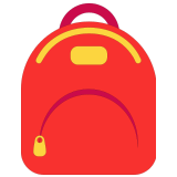 🎒 Backpack, Emoji by Microsoft