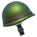 🪖 Military Helmet, Emoji by Apple