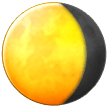 🌖 Waning Gibbous Moon, Emoji by Samsung