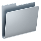 📁 File Folder, Emoji by Apple