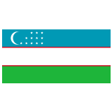 🇺🇿 Flag: Uzbekistan, Emoji by Google