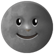 🌚 New Moon Face, Emoji by Samsung
