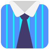 👔 Necktie, Emoji by Microsoft