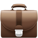 💼 Briefcase, Emoji by Apple