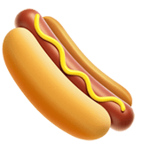 🌭 Hot Dog, Emoji by Apple