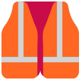 🦺 Safety Vest, Emoji by Microsoft