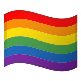🏳️‍🌈 Rainbow Flag, Emoji by Google