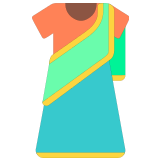 🥻 Sari, Emoji by Microsoft