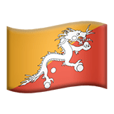 🇧🇹 Flag: Bhutan, Emoji by Apple