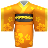 👘 Kimono, Emoji by Apple
