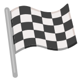 🏁 Chequered Flag, Emoji by Google